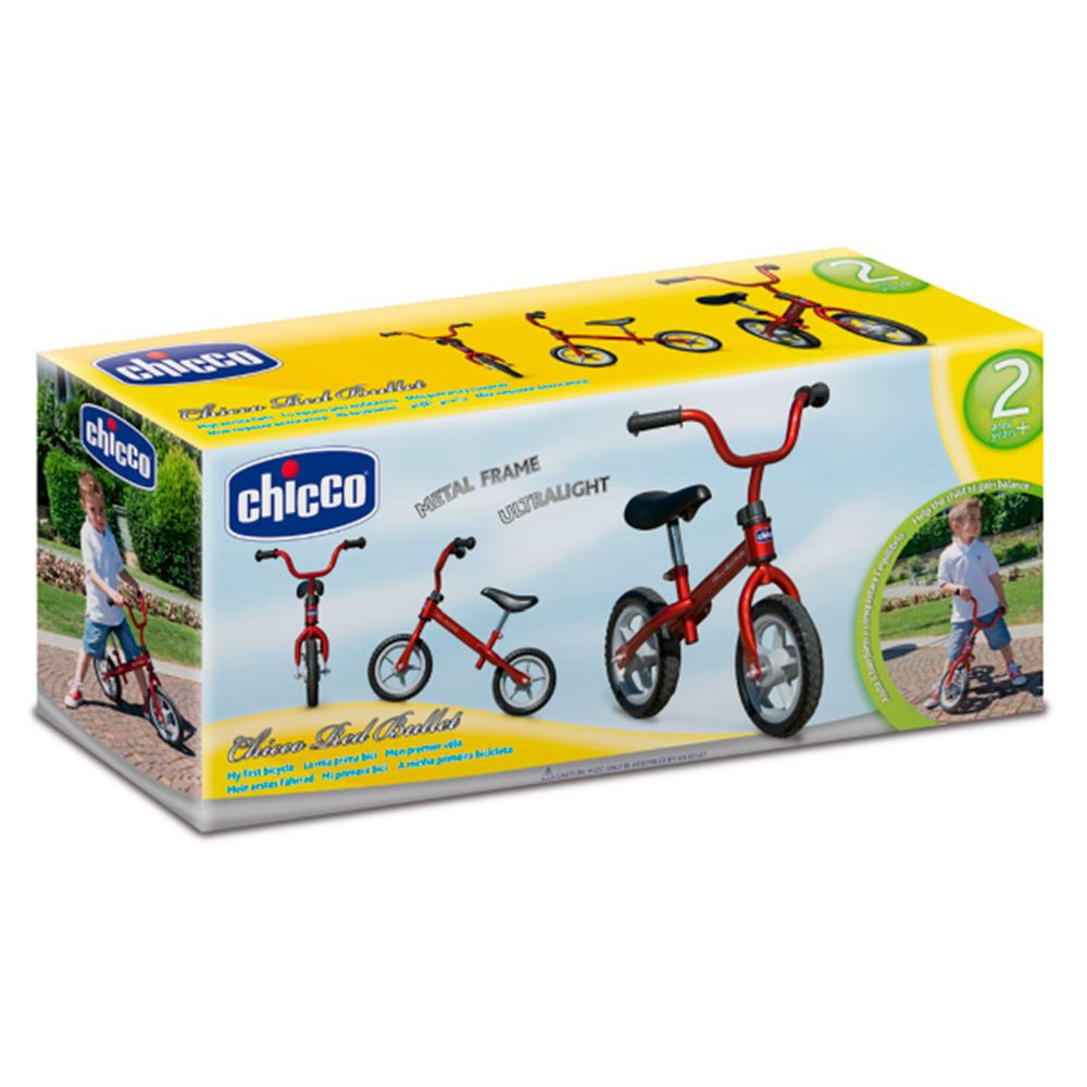 Chicco "Red Bullet" balance bike — изображение 3
