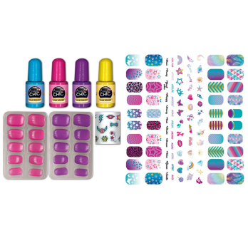Clementoni «Shiny Nails» children’s manicure set, «Crazy Chic» series